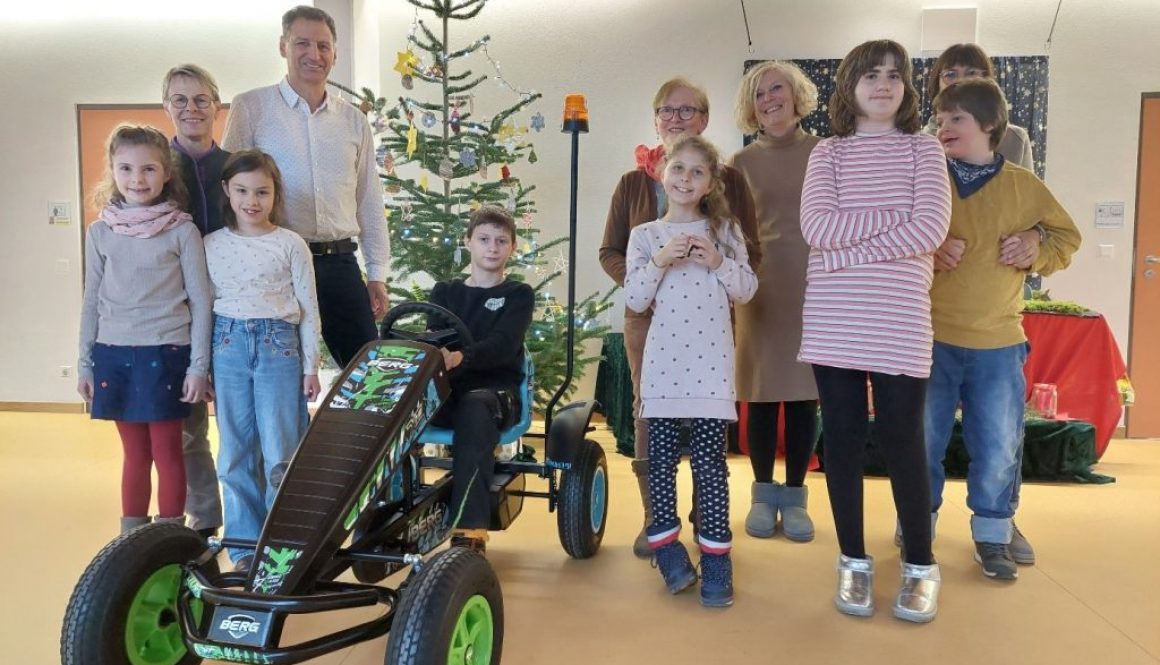 Spende vom Ehepaar Hamberger