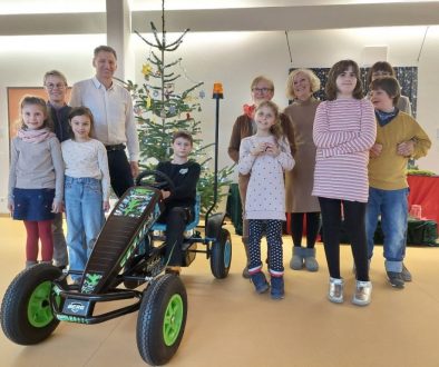 Spende vom Ehepaar Hamberger