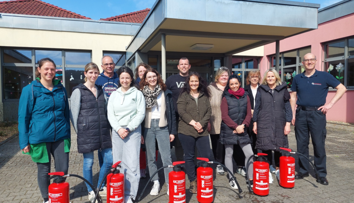 Unterweisung für Brandschutzhelfer