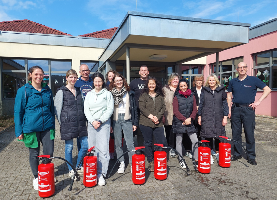 Unterweisung für Brandschutzhelfer